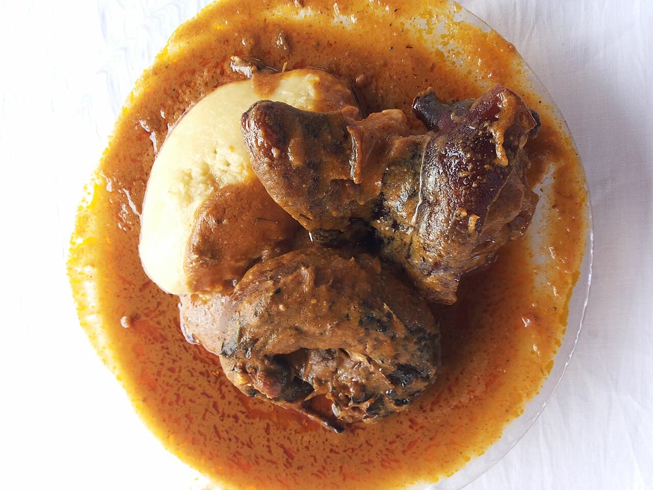 Foutou sauce graine